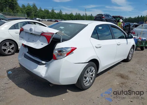 2019 Toyota Corolla Le z USA, uszkodzony, nr VIN 2T1BURHE1KC195164